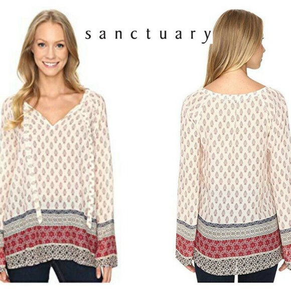 Sanctuary Mori Print Top - Picture 14 of 14
